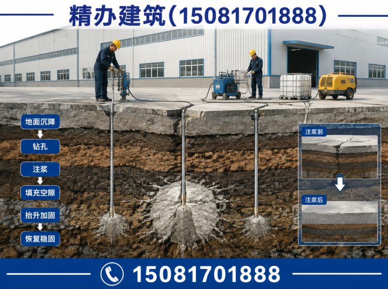 广平县邯郸注浆施工展示图